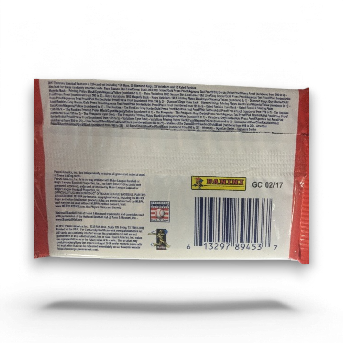 2017 Panini Donruss Baseball - Retail Pack