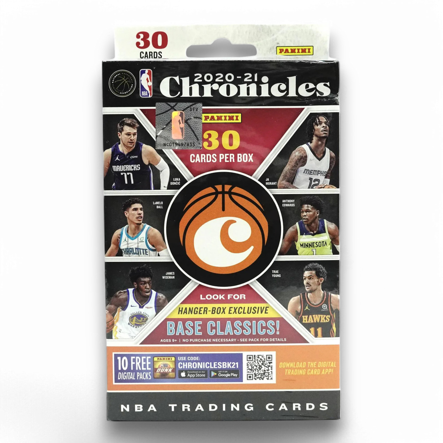 2020-21 Panini Chronicles Basketball - Hanger Box