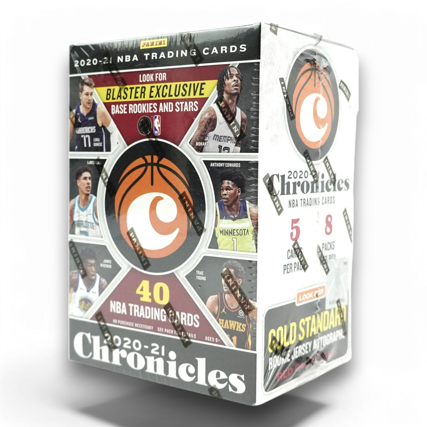 2020-21 Panini Chronicles Basketball Cards - 40 Card Blaster Box - Exclusive Pink Parallels