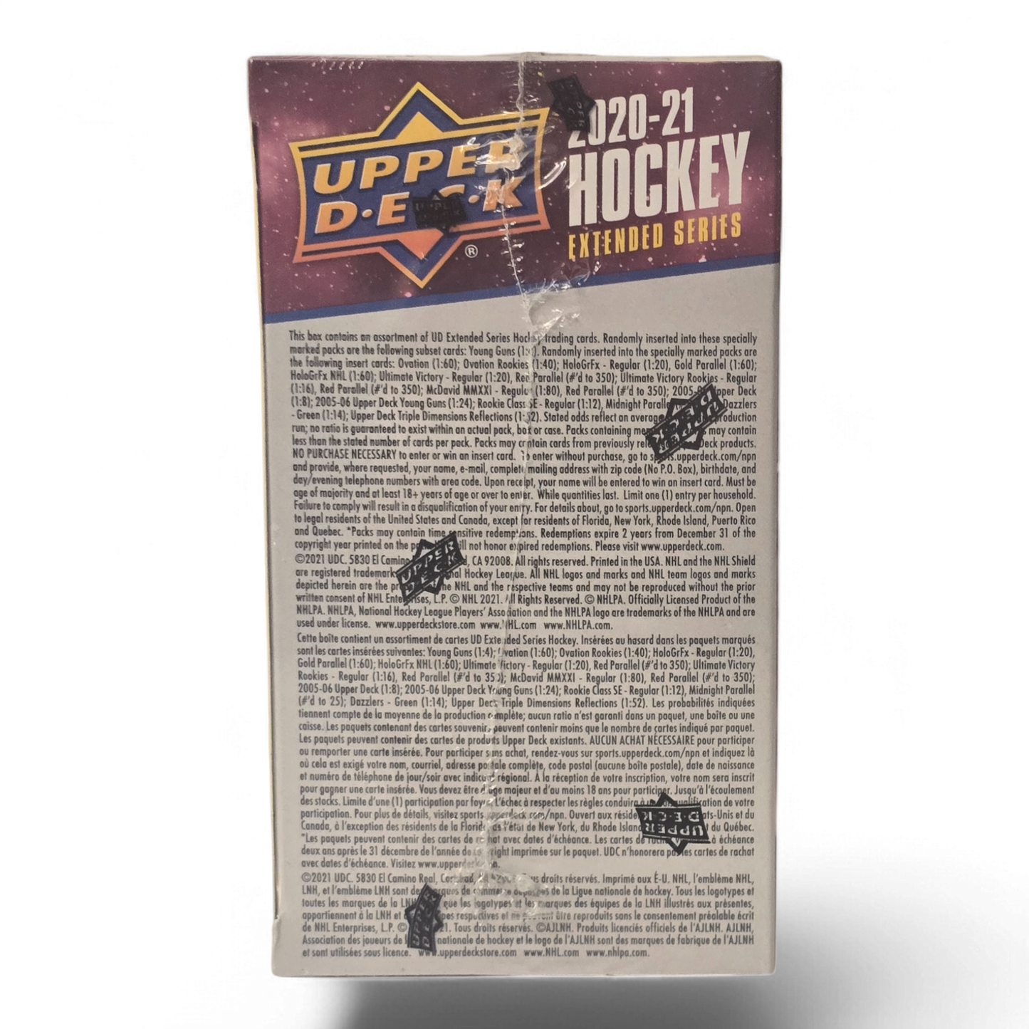 2020-21 Upper Deck Extended Series Hockey - Blaster Box