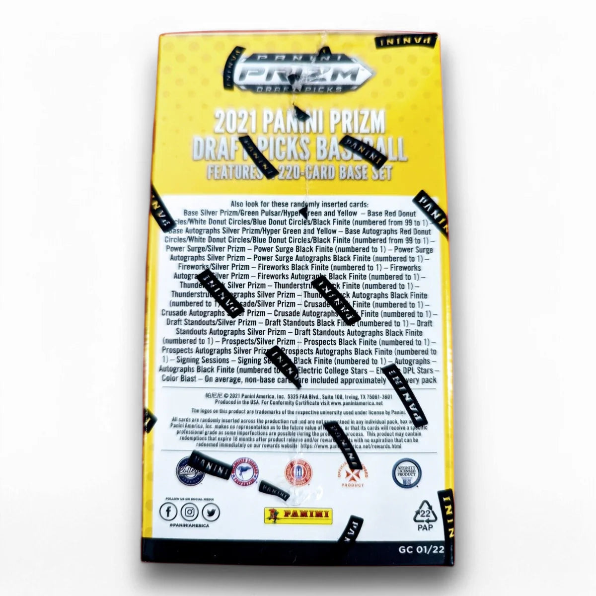 2021 Panini Prizm Draft Picks Baseball