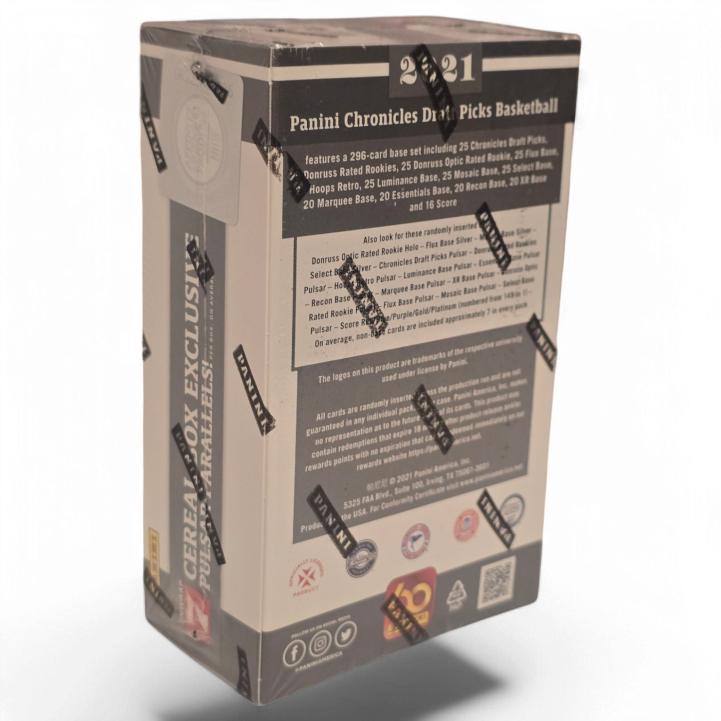 2021-22 Panini Chronicles Draft Picks Basketball - Cereal Box