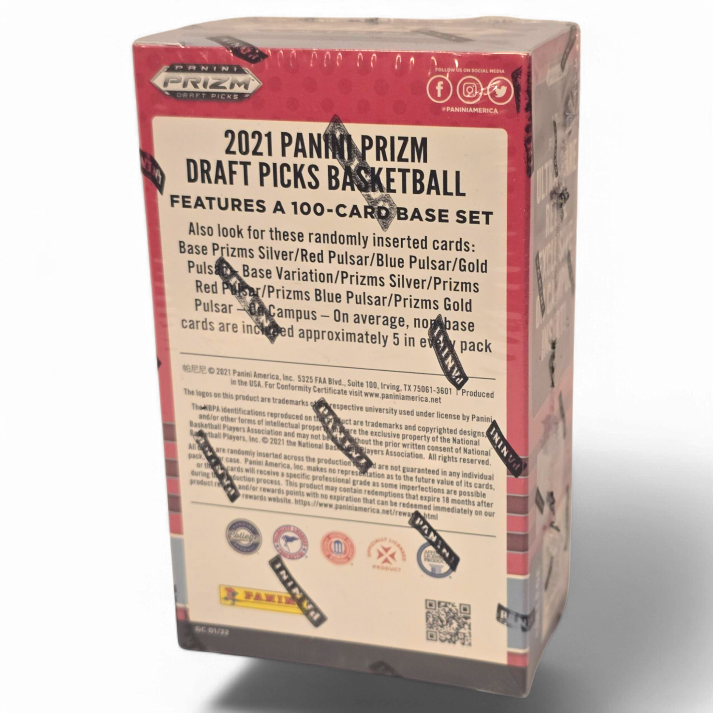 2021-22 Prizm Draft Picks Basketball - Cereal Box