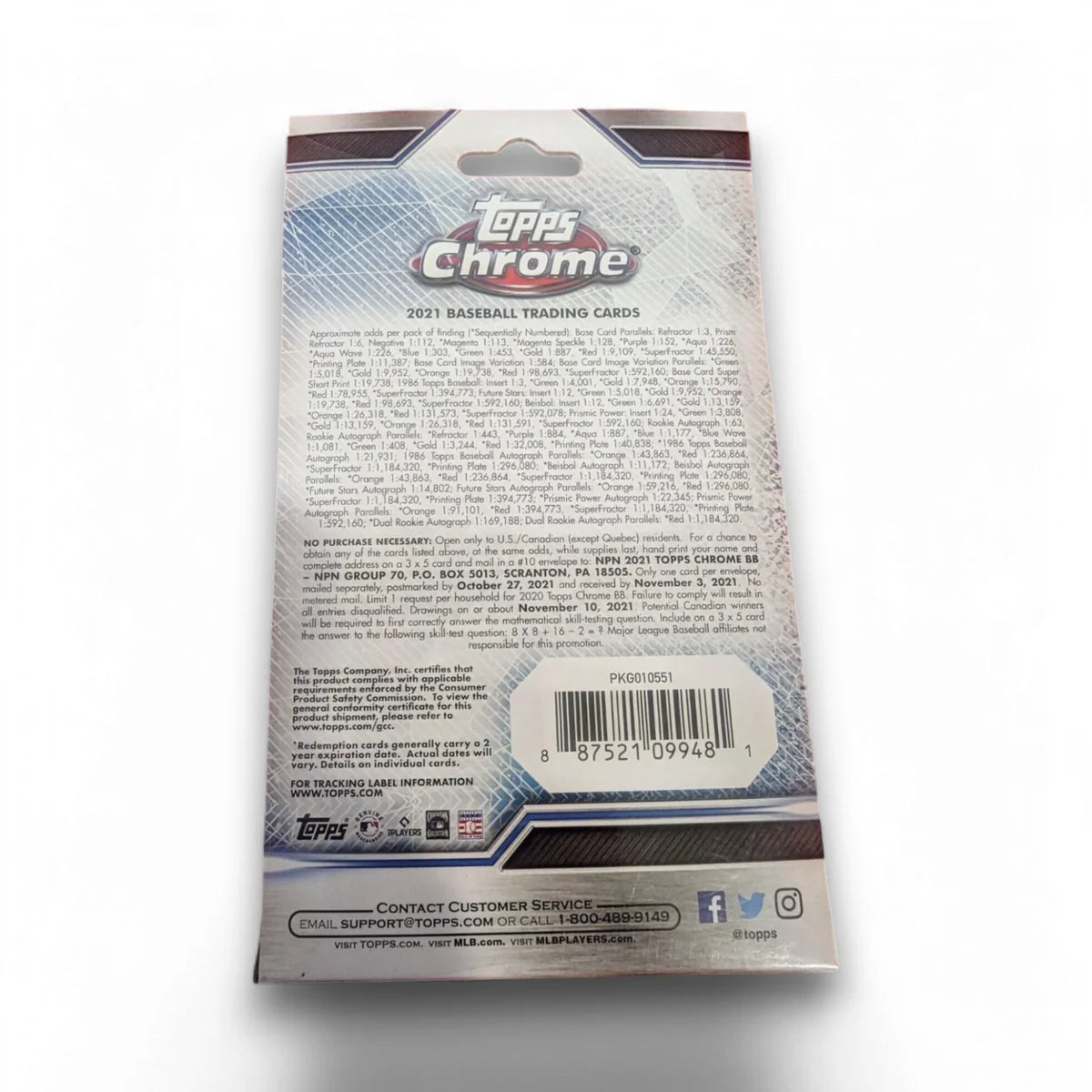 2021 Topps Chrome Baseball