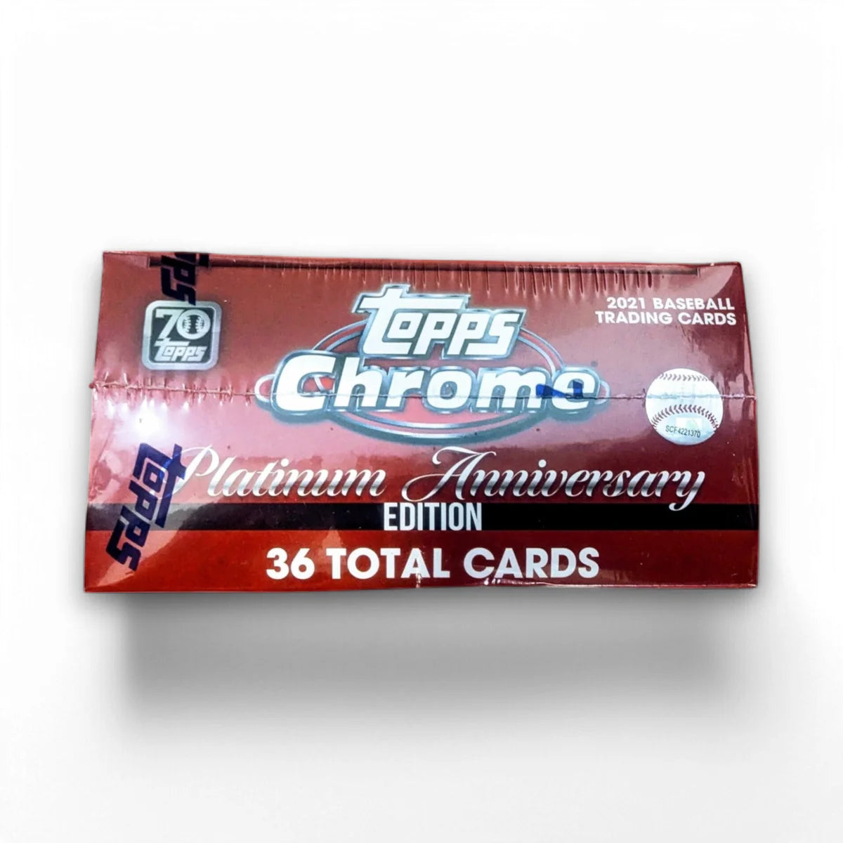 2021 Topps Chrome Platinum Anniversary Baseball - Mega Box (Red)