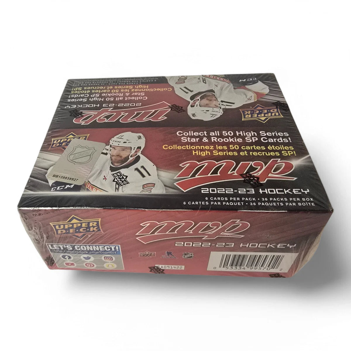 2022-23 Upper Deck MVP Hockey – Retail Box
