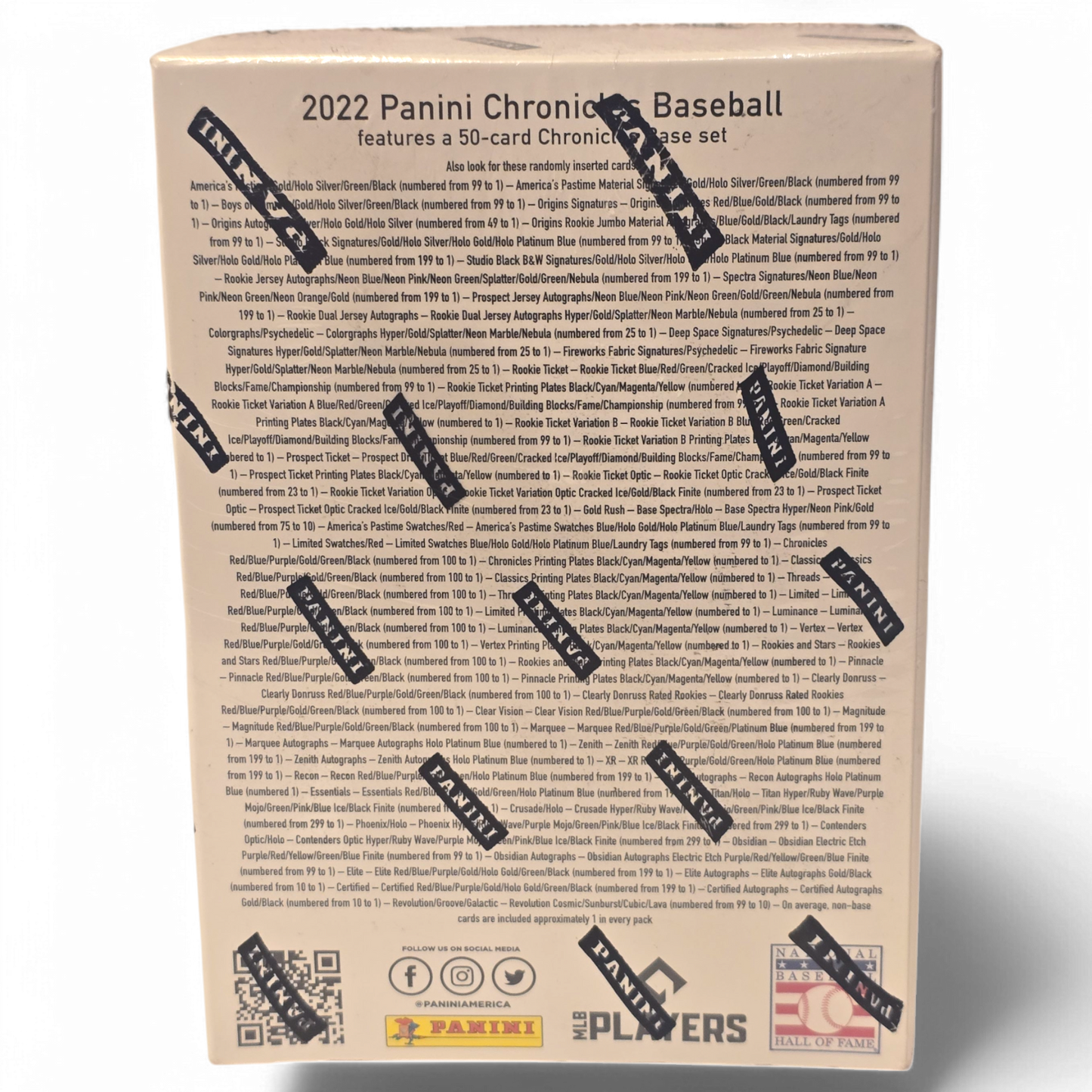 2022 Panini Chronicles Baseball - Blaster Box