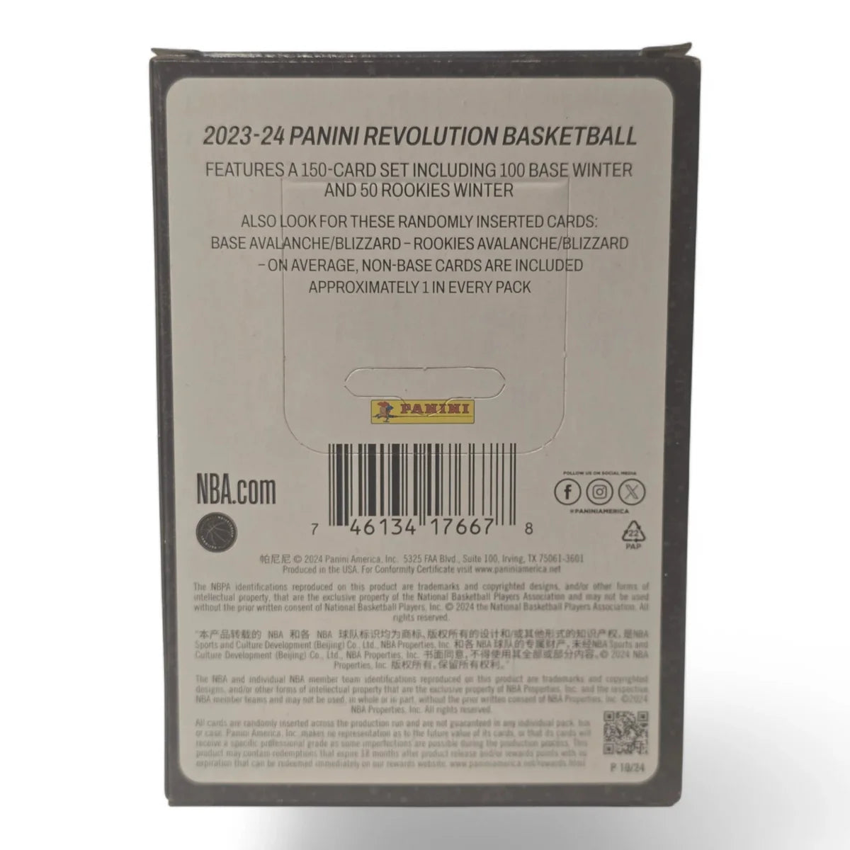 2023-24 Panini Revolution Basketball Card Hanger Box