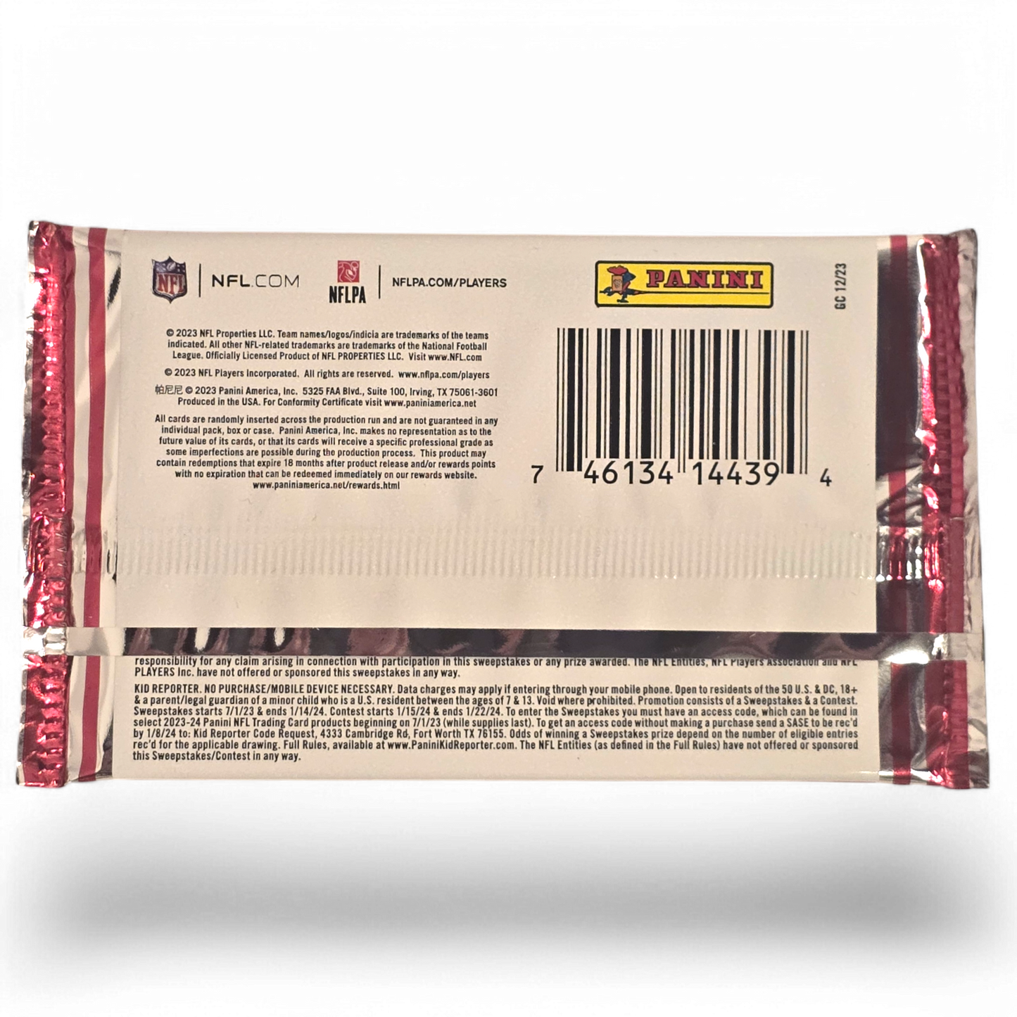 2023 Panini Absolute Football - Gravity Feed Pack