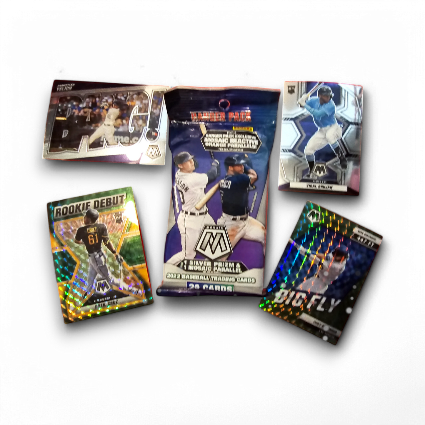 2022 Panini Mosaic Baseball 20-Card Hanger Pack
