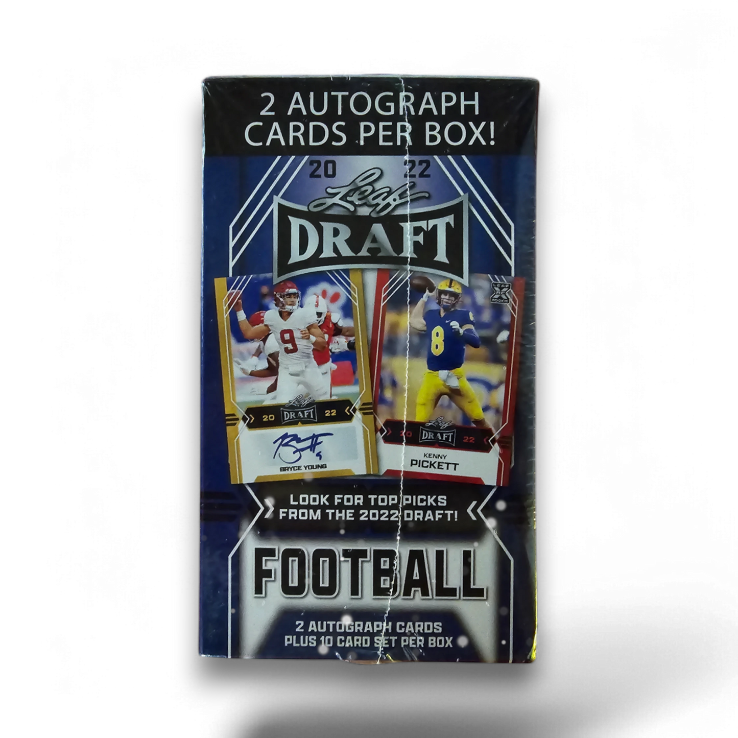 2022 Leaf Draft Picks Football - Blaster Box (Blue)