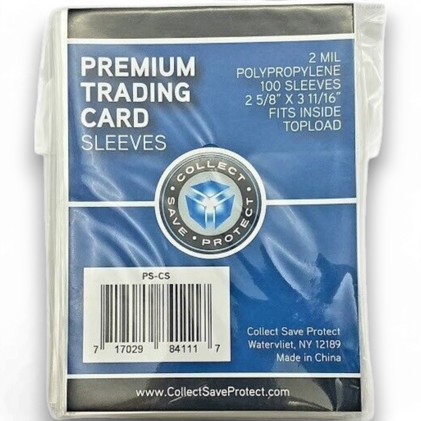 CSP Premium 2 Mil Trading Card Sleeves – Acid-Free, Crystal Clear & Protective