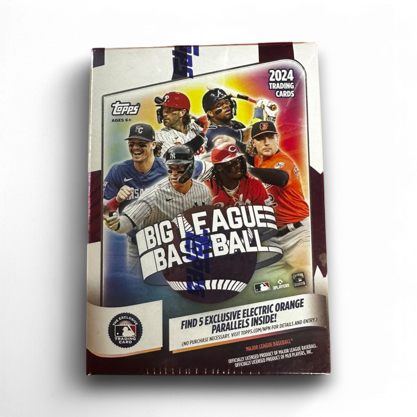 2024 Topps Big League Baseball Cards - Blaster Box - Exclusive Electric Orange Parallels!