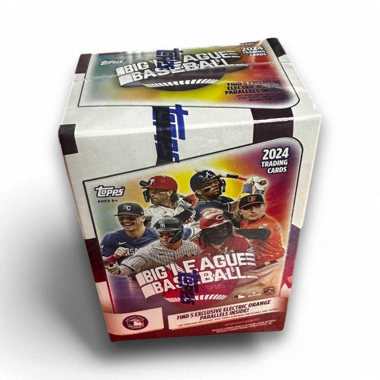 2024 Topps Big League Baseball Cards - Blaster Box - Exclusive Electric Orange Parallels!