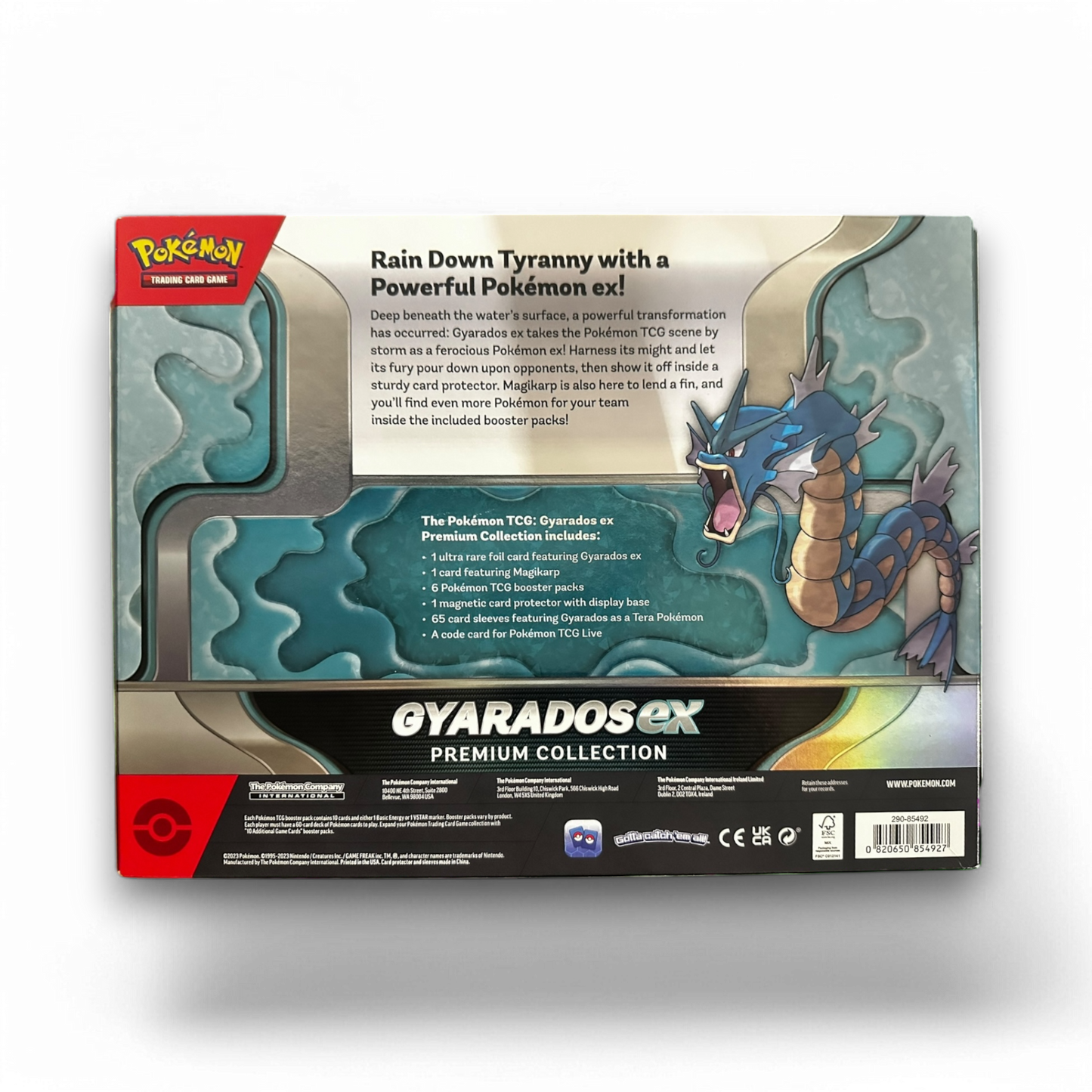 Pokemon TCG Gyarados Ex Premium Collection Box