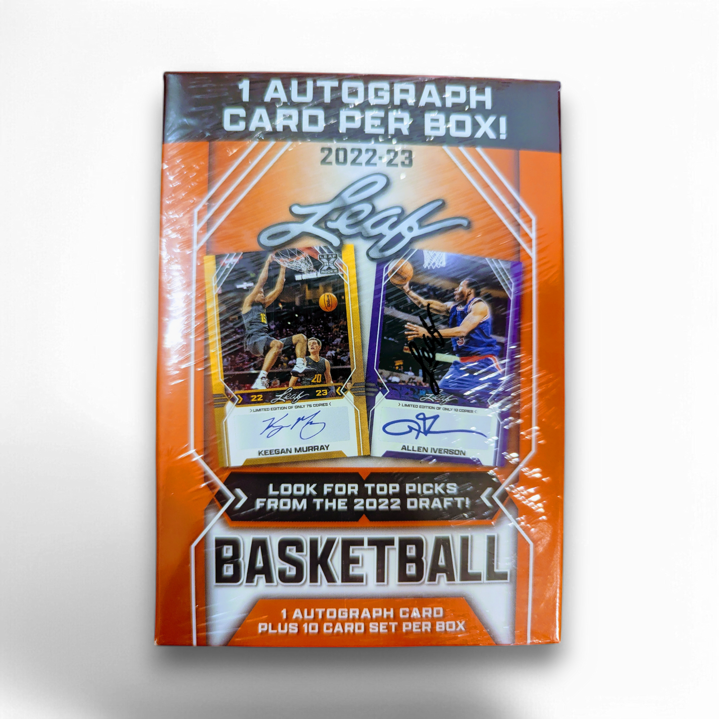 2022-23 Leaf Basketball Blaster Box - One Autograph Per Box