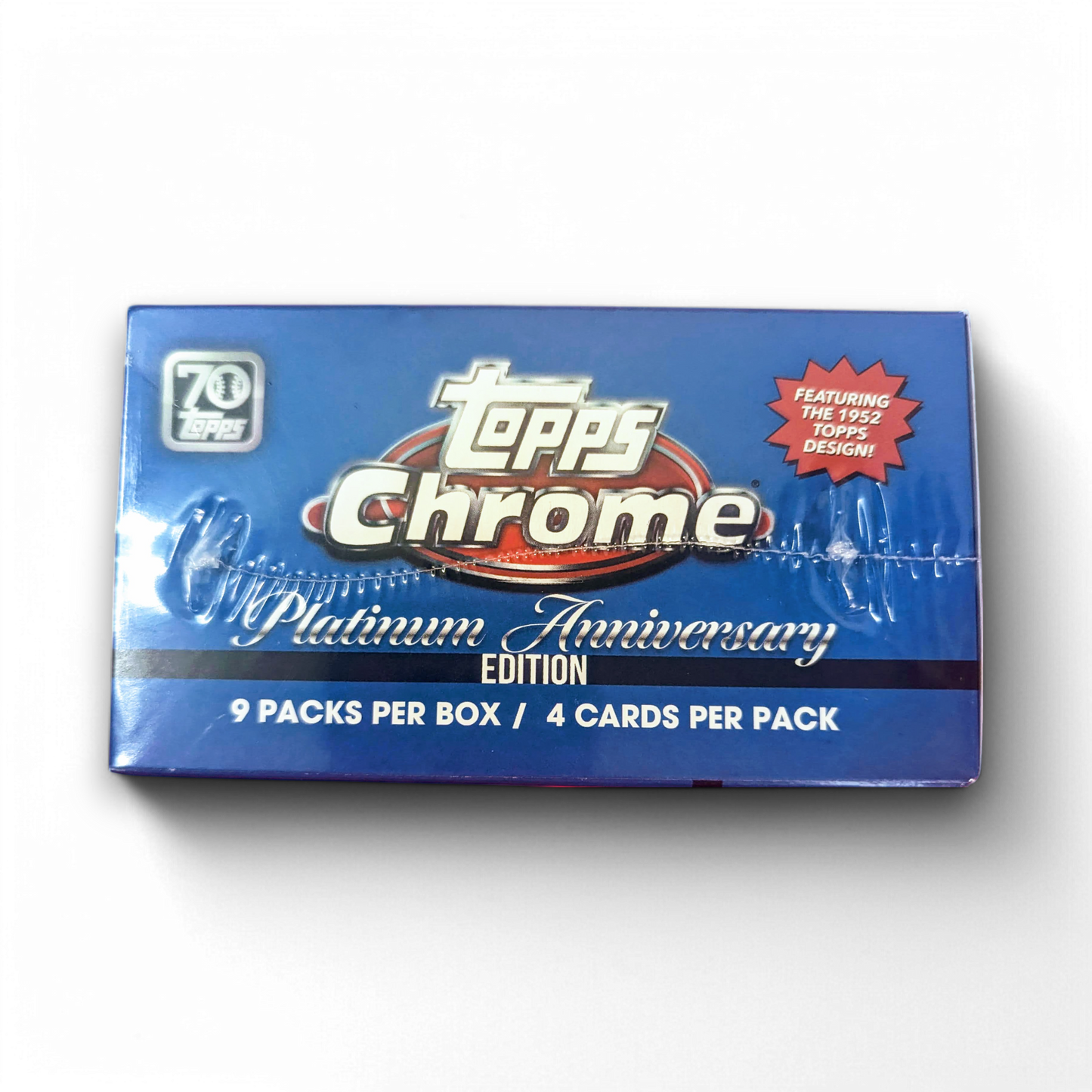2021 Topps Chrome Platinum Anniversary Baseball - Mega Box (Blue)