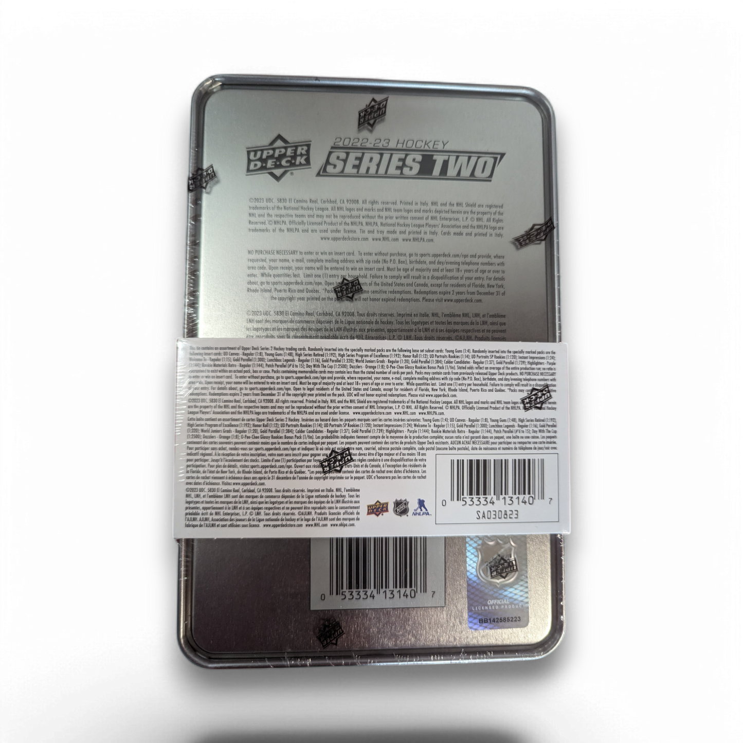 2022-23 Upper Deck Series Two Hockey - Collectible Tin