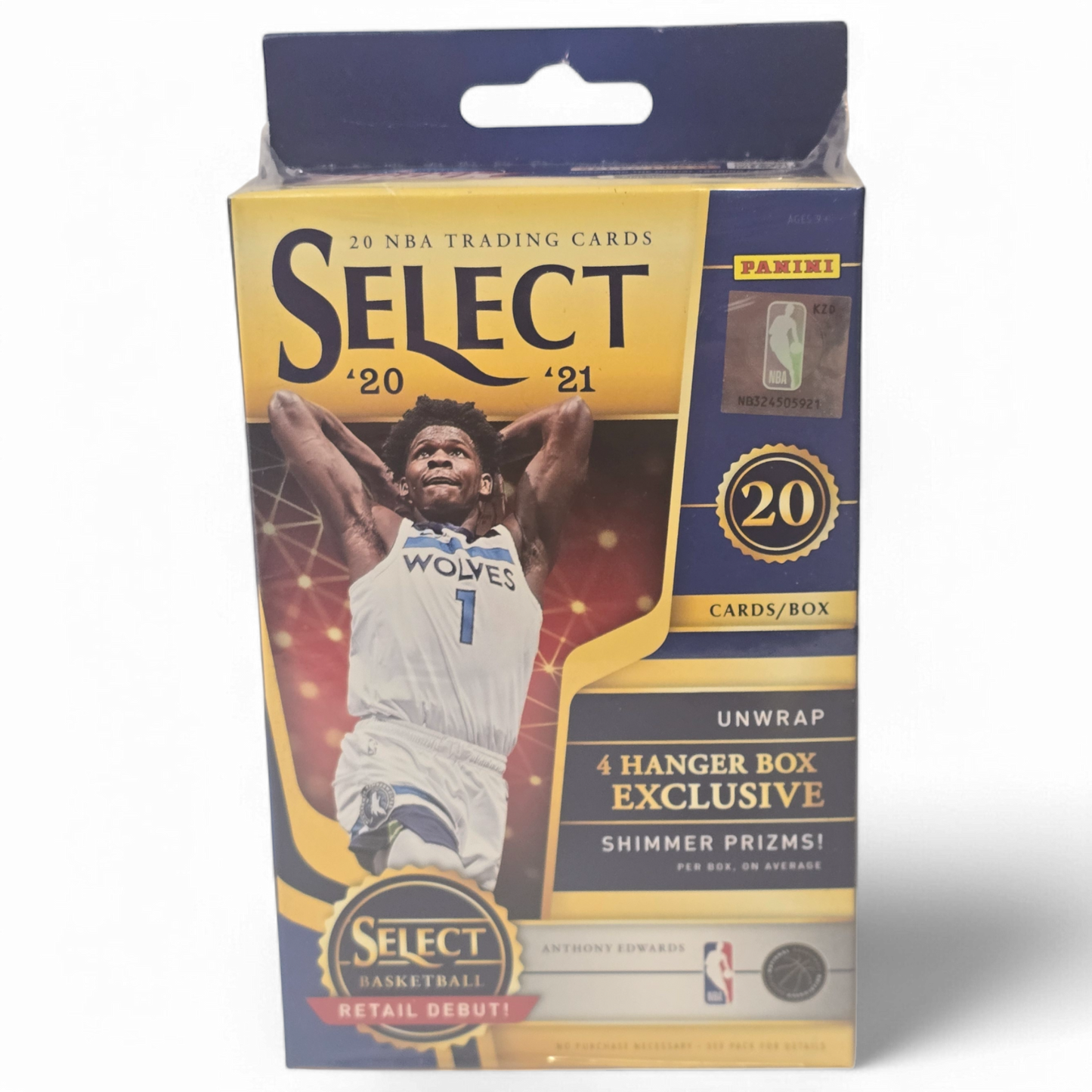 2020-21 Panini Select Basketball - Hanger Box