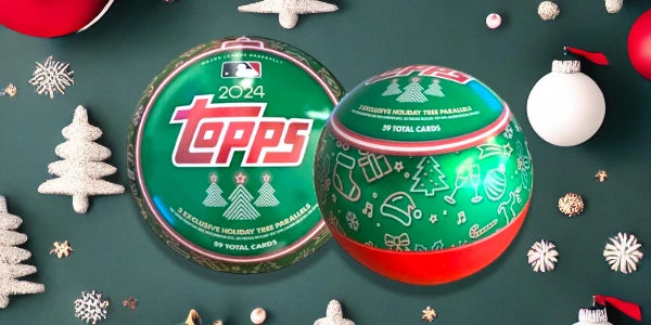 Topps Holiday Baseball Cards 2021–2023 — Festive MLB Mega Boxes with Santa & Parallels