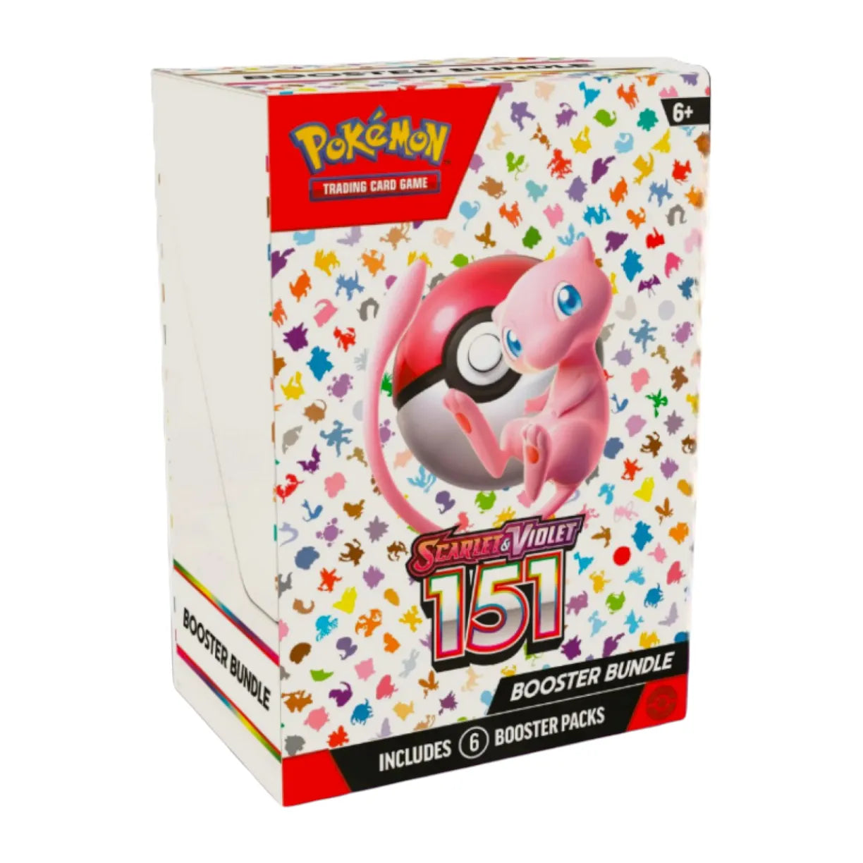 Pokemon Booster Bundles with Six Sealed Scarlet & Violet 151 Packs for Kanto Hits