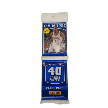 Panini trading card pack with a basketball player on the front