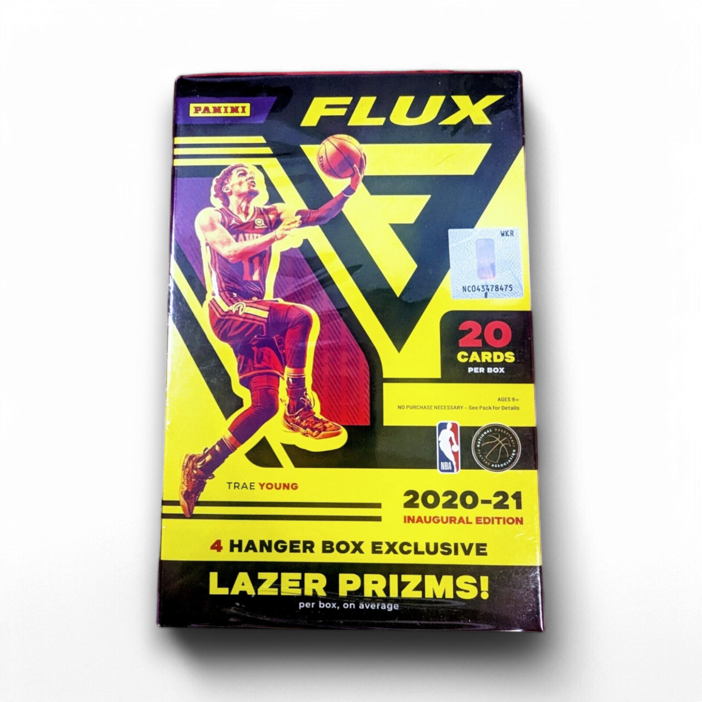2020-21 Panini Flux 20 Card Hanger Box Front Picture