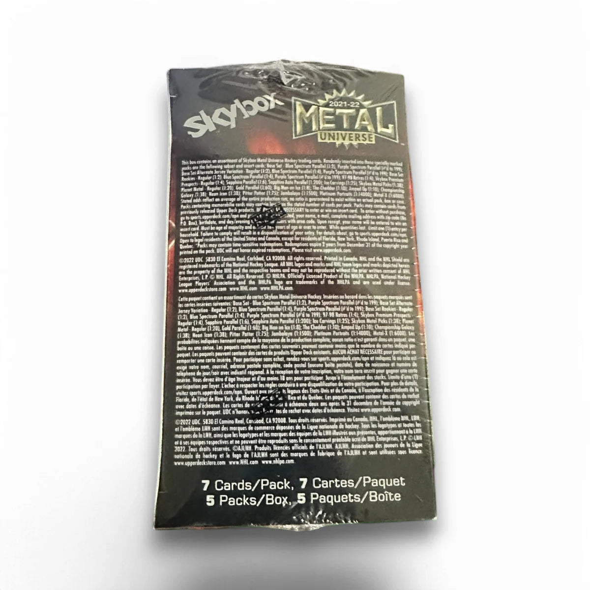 2021-22 Upper Deck Skybox Metal Universe Hockey