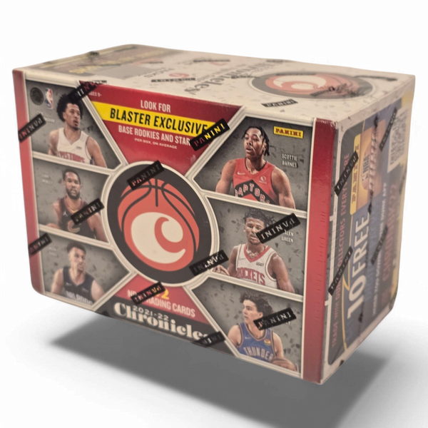 2021-22 Panini Chronicles Basketball Cards - 42 Card Blaster Box - Exclusive Rookies And Stars!