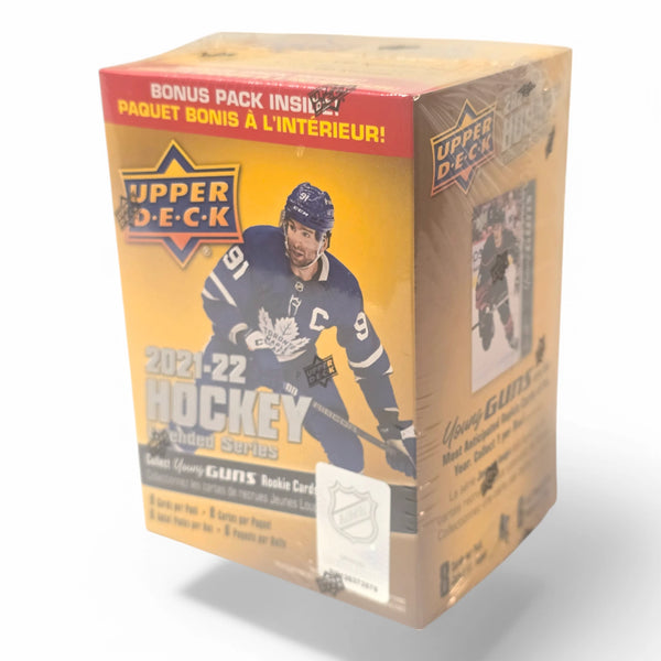 2021-22 Upper Deck Extended Series Hockey Cards - 48 Card Blaster Box - Young Guns Rookie Cards!