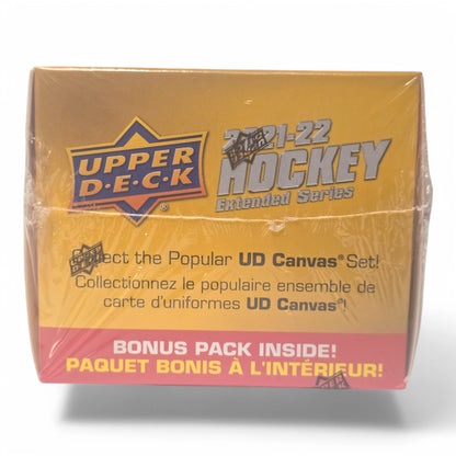 2021-22 Upper Deck Extended Series Hockey Cards - 48 Card Blaster Box - Young Guns Rookie Cards!