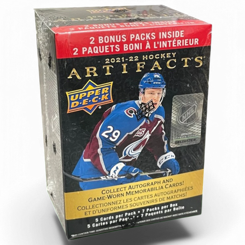 2021-22 Upper Deck Artifacts Hockey - Blaster Box