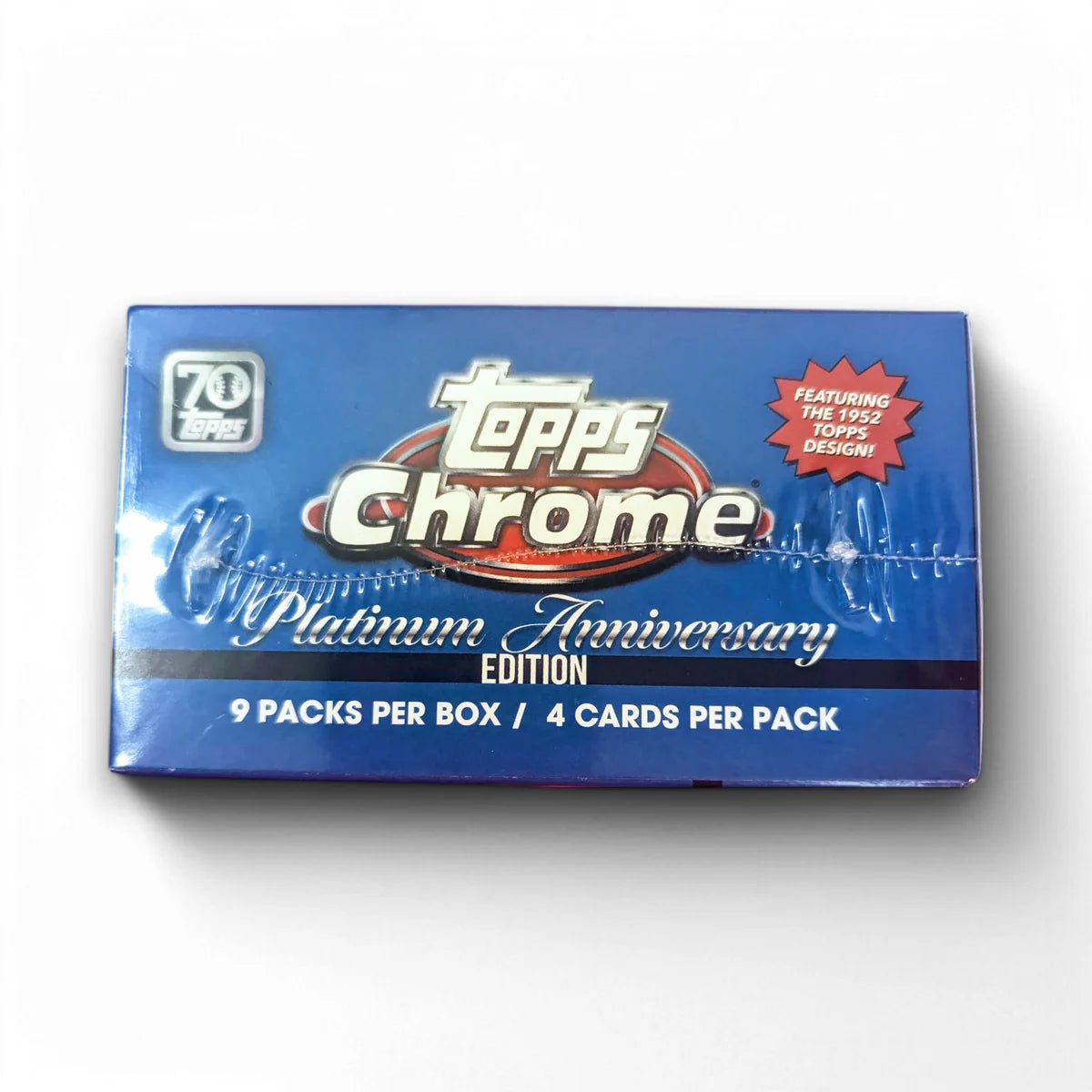 2021 Topps Chrome Platinum Anniversary Baseball – Mega Box (Blue)