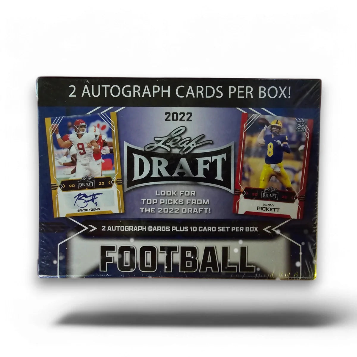 2022 Leaf Draft Picks Football – Blaster Box (Blue)