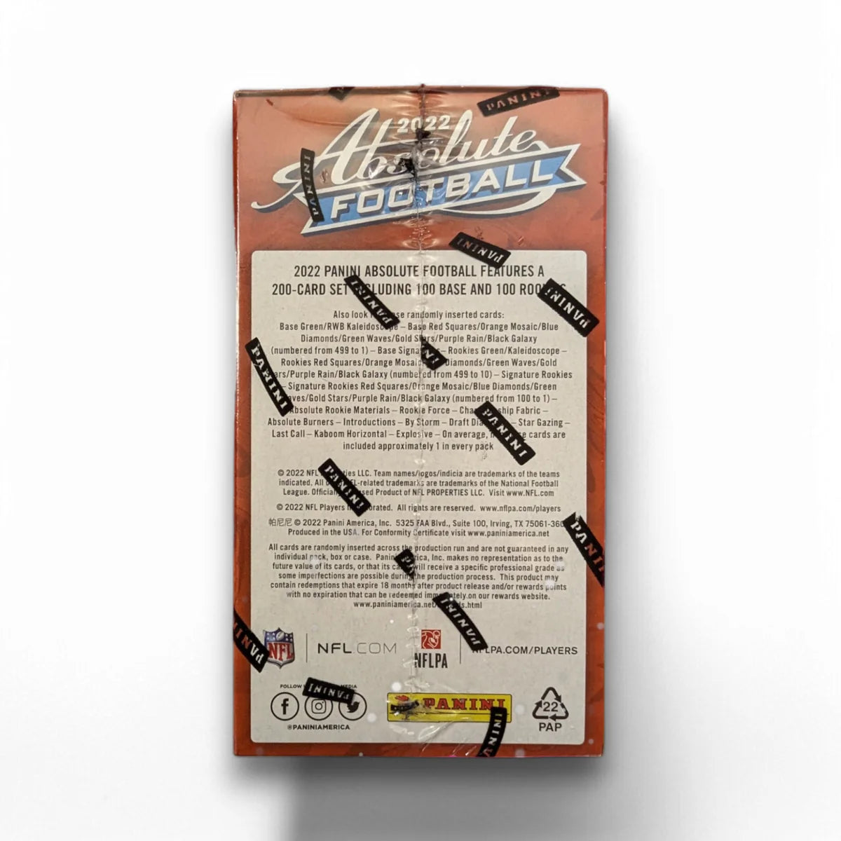 2022 Panini Absolute Football – Blaster Box