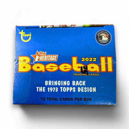 2022 Topps Heritage Baseball – Blaster Box