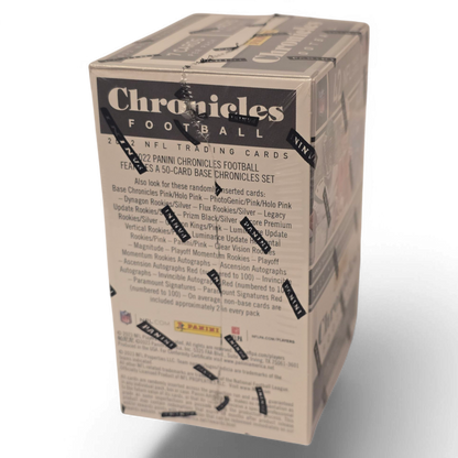 2022 Panini Chronicles Football Cards - 42 Card Blaster Box - Exclusive Pink Parallels!