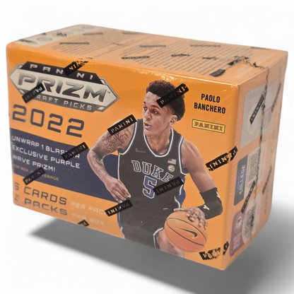 2022 Panini Prizm Draft Picks Basketball Cards - 30 Card Blaster Box - Exclusive Purple Wave Prizms!