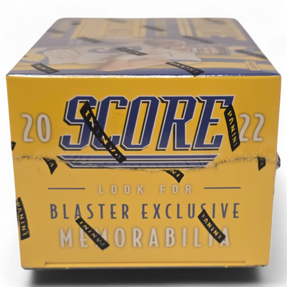 2022 Panini Score Football Cards - 132 Card Blaster Box - Exclusive Gold And Numbered Parallels!