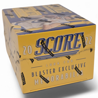 2022 Panini Score Football Cards - 132 Card Blaster Box - Exclusive Gold And Numbered Parallels!