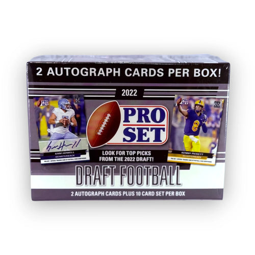 2022 Pro Set Draft Football - Blaster Box (Gray)