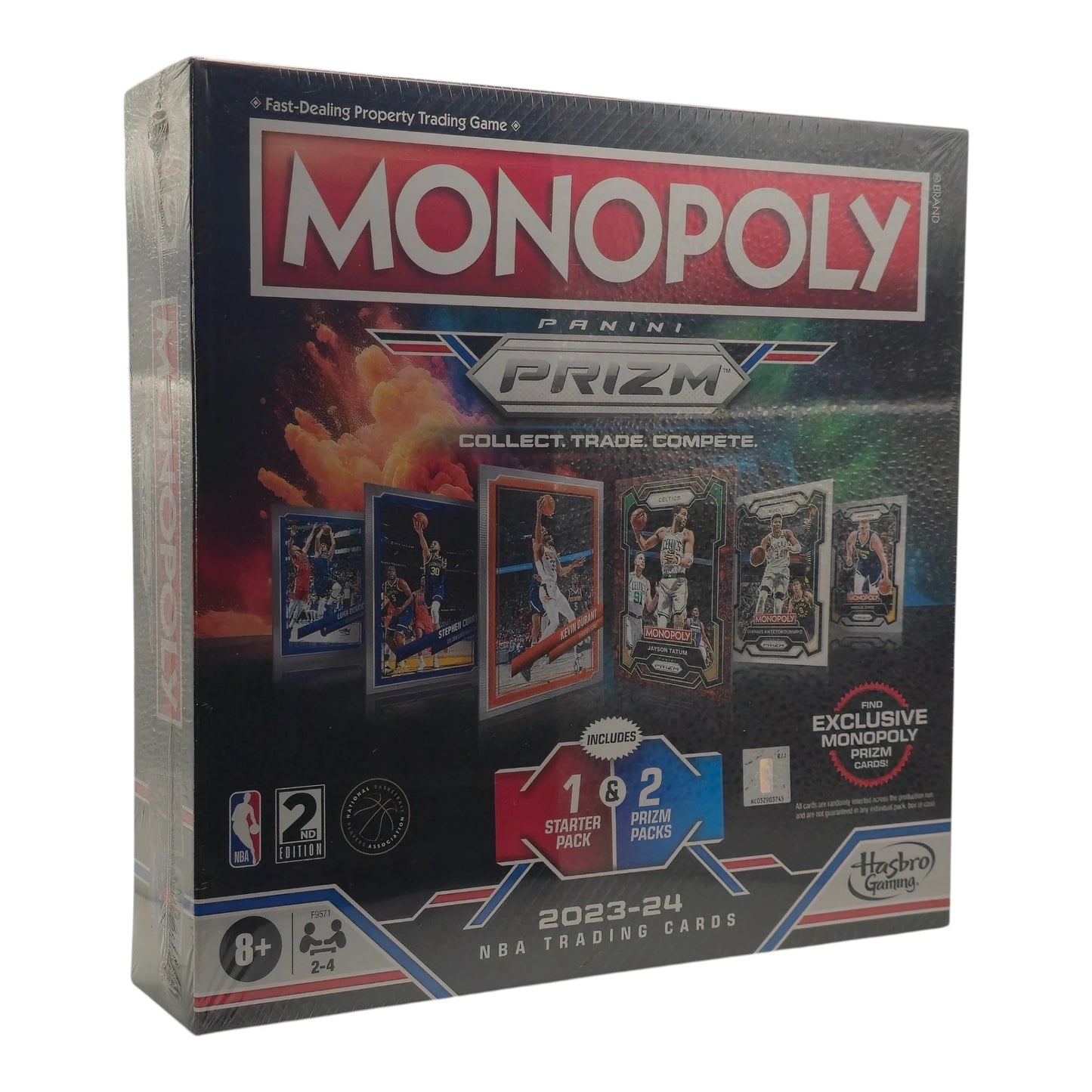 2023-24 Monopoly Prizm: NBA 2nd Edition – Board Game