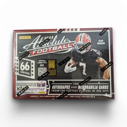 2023 Panini Absolute Football – Blaster Box