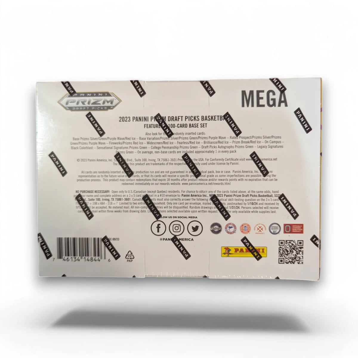 2023 Panini Prizm Draft Picks Basketball – Mega Box