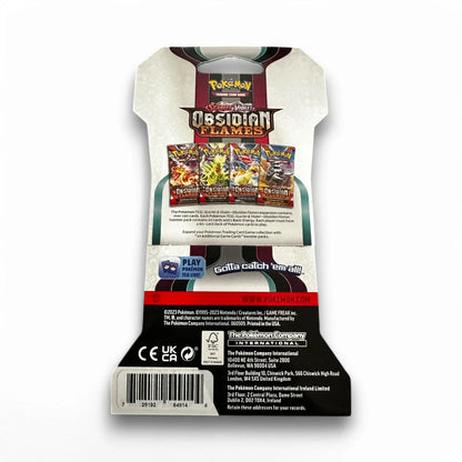 Pokemon TCG: Scarlet & Violet Obsidian Flames – Sleeved Booster Pack