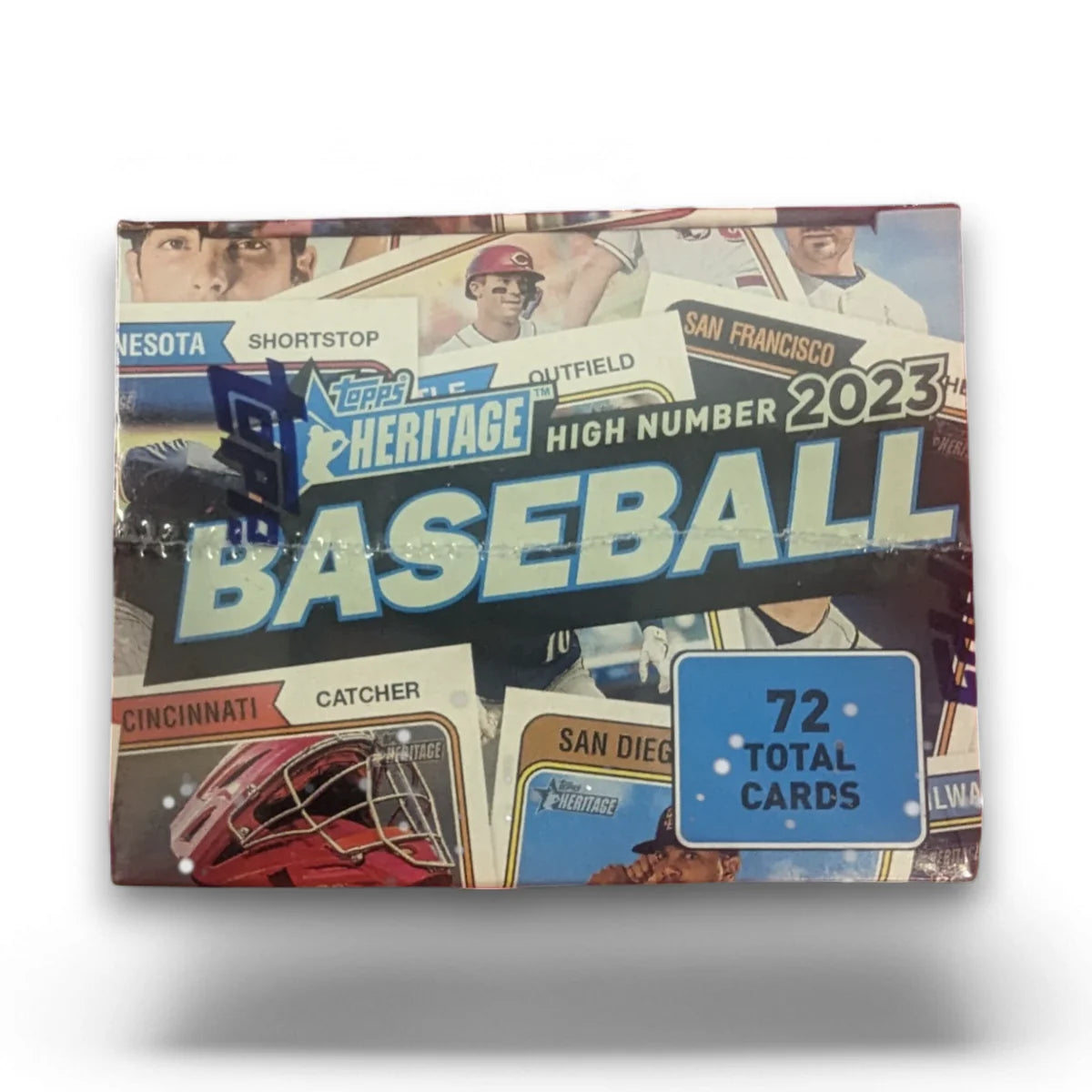 2023 Topps Heritage High Number Baseball – Blaster Box