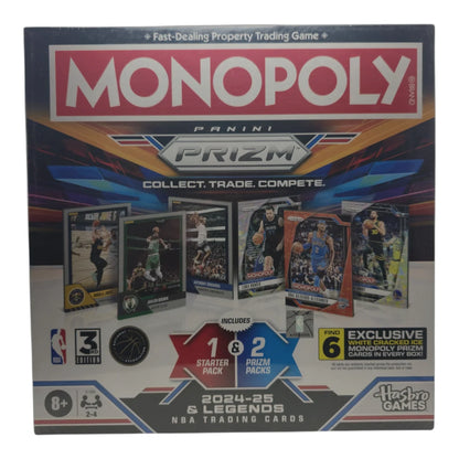 2024-25 Monopoly Prizm: NBA 3rd Edition – Retail Board Game