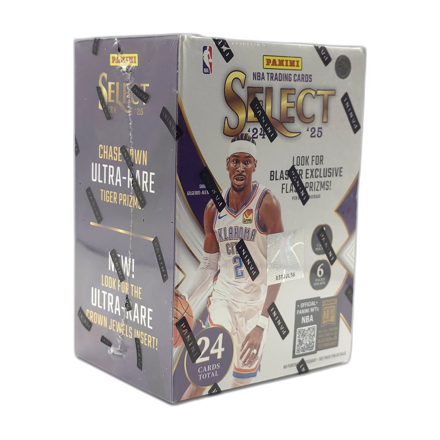 2024-25 Panini Select Basketball – Blaster Box — features and insert callouts