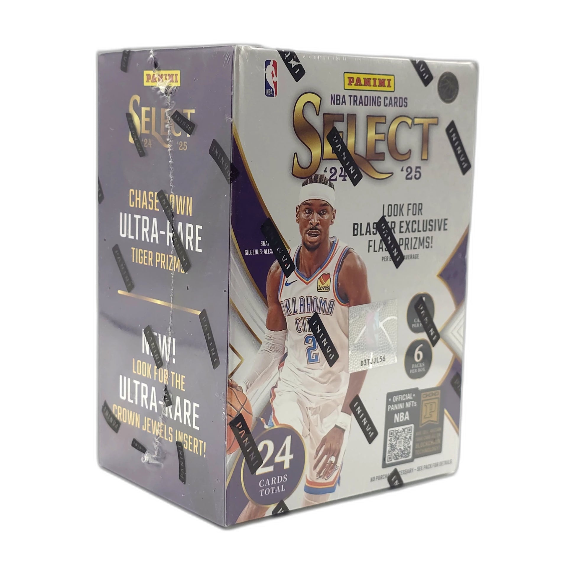 2024-25 Panini Select Basketball – Blaster Box — features and insert callouts