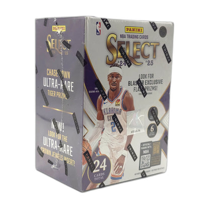 2024-25 Panini Select Basketball – Blaster Box — features and insert callouts